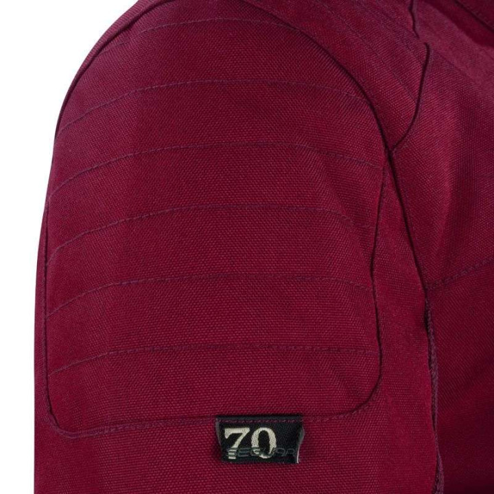 Blouson moto d'été femme Segura LADY OSKAR BORDEAUX