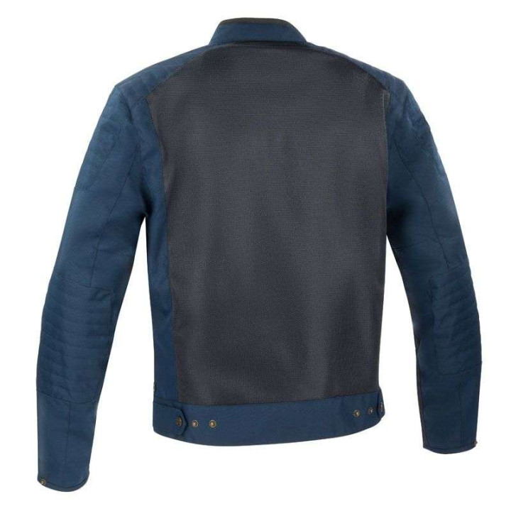 Blouson moto d'été Segura OSKAR BLEU