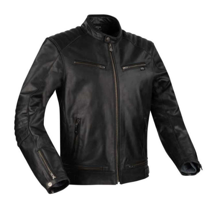 Blouson moto cuir Segura OWEN