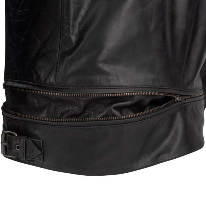 Blouson moto cuir Segura OWEN