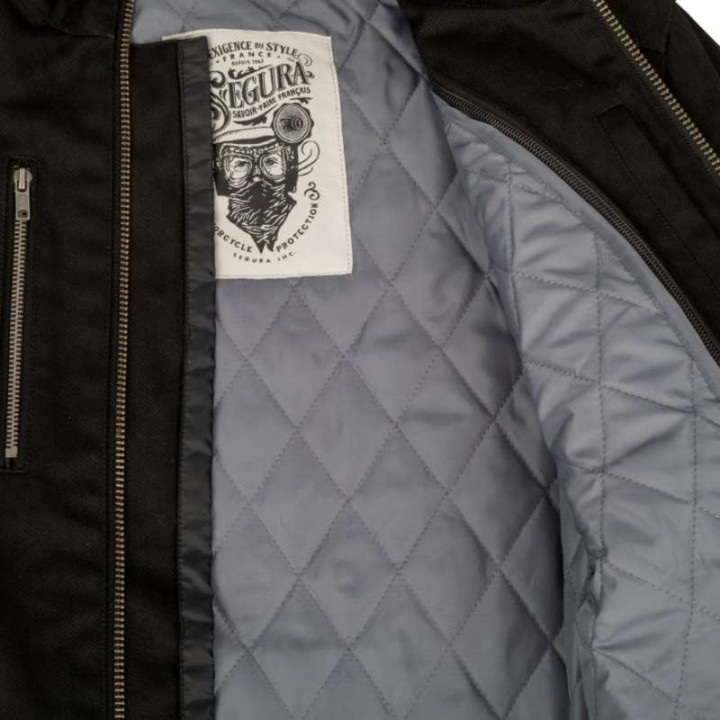 Segura LEYTON BLACK motorcycle jacket