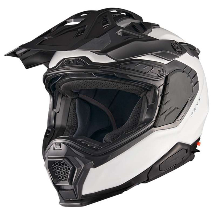 Casque moto Nexx X.WED3 PLAIN Blanc Casque moto Nexx X.WED3 PLAIN Blanc