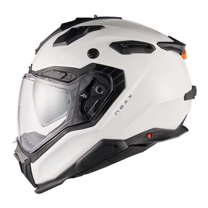 Casque moto Nexx X.WED3 PLAIN Blanc Casque moto Nexx X.WED3 PLAIN Blanc