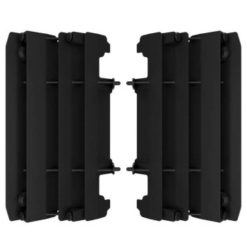 Protections de radiateur Polisport Noir Yamaha YZ250/450F/FX 18-23 Protections de radiateur Polisport Noir Yamaha YZ250/450F/FX 18-23