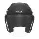 Casque moto NOX  N220-S Noir Brillant
