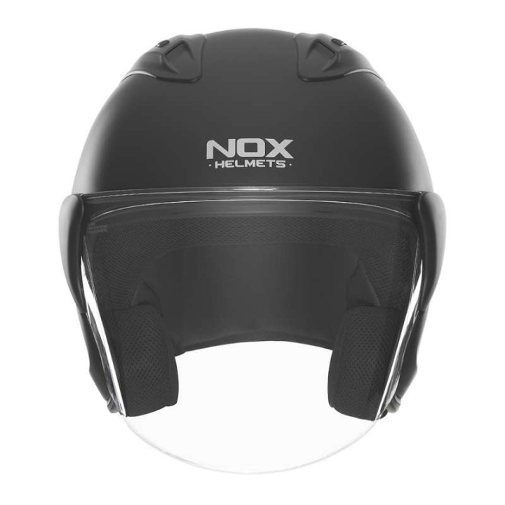 Casque moto NOX  N220-S Noir mat