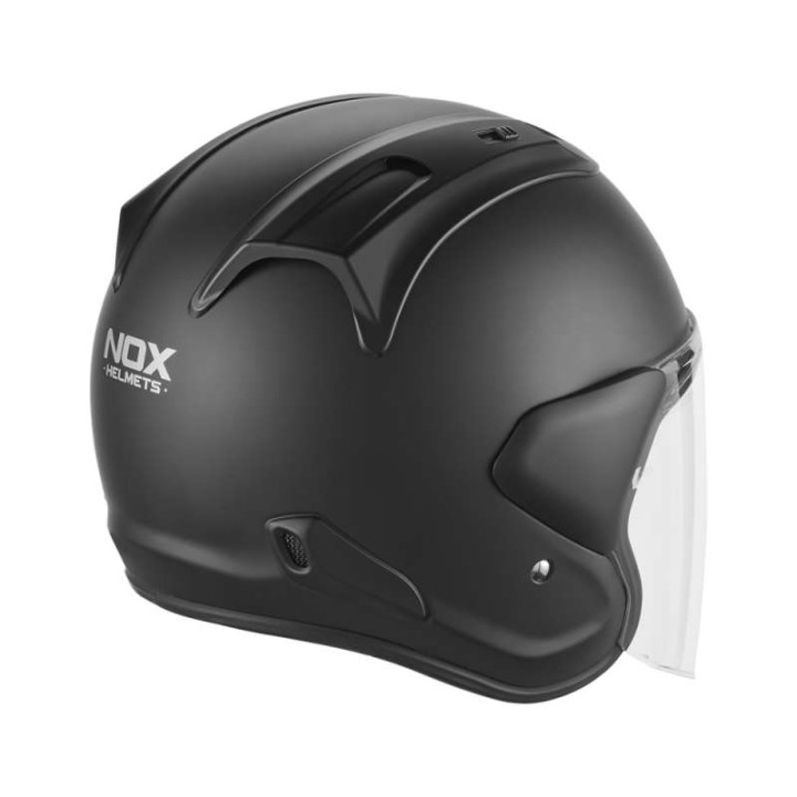 Casque moto NOX  N220-S Noir mat