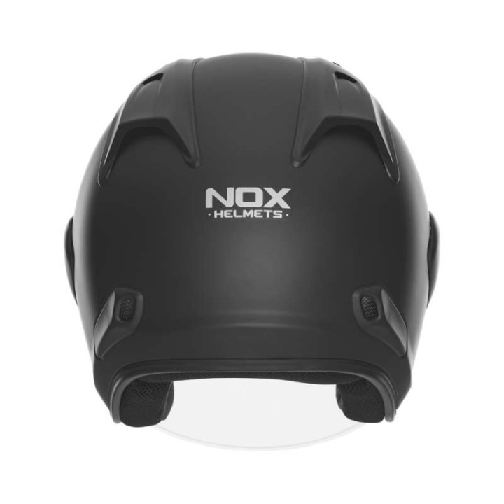 Casque moto NOX  N220-S Noir mat