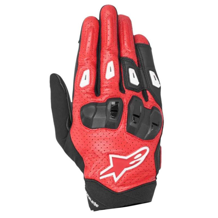 Alpinestars SP X 7 AIR Black/Bright Red/White motorcycle gloves