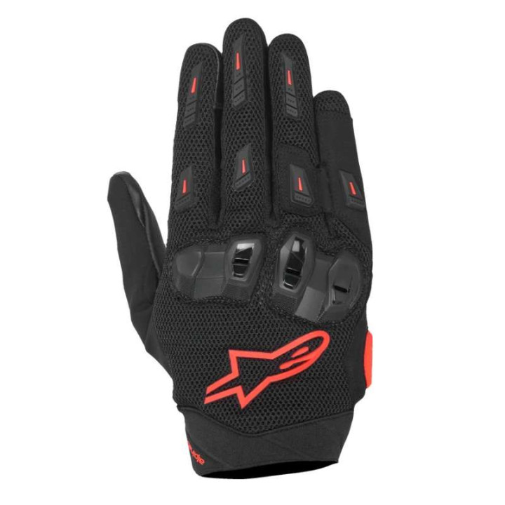 Alpinestars SP X 5 AIR Black/Red Fluo motorcycle gloves