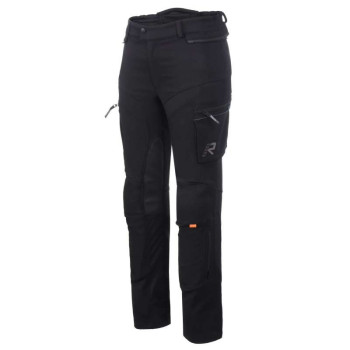 Pantalon moto été Rukka AIRTACAMA Noir Jambes Courtes