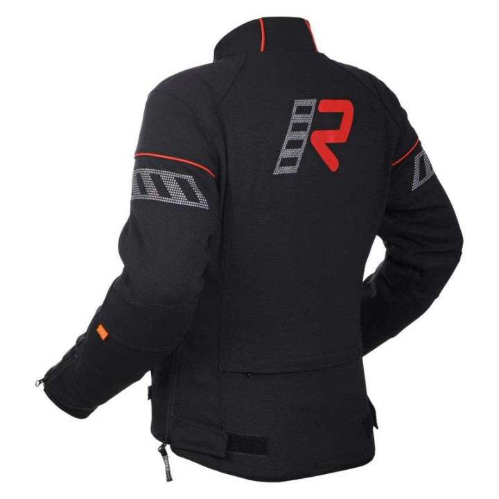 Women's motorcycle jacket Rukka AIRGOBINA 2.0 Black/Red Women's motorcycle jacket Rukka AIRGOBINA 2.0 Black/Red