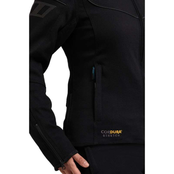 Blouson moto femme Rukka AIRGOBINA 2.0 Noir