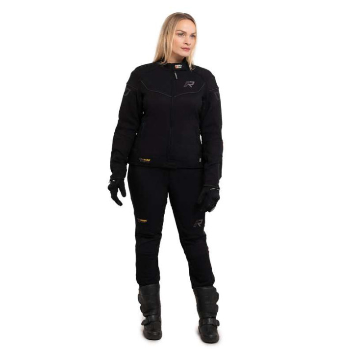 Blouson moto femme Rukka AIRGOBINA 2.0 Noir