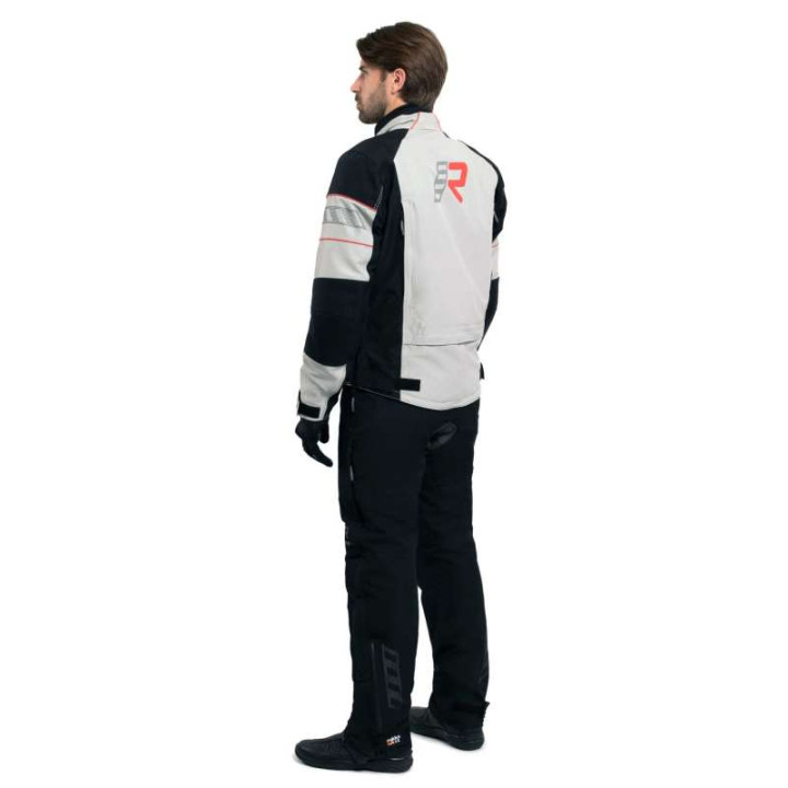 Veste moto Rukka R-EX 2.0 Gore Tex laminé 2 couches Gris/Noir