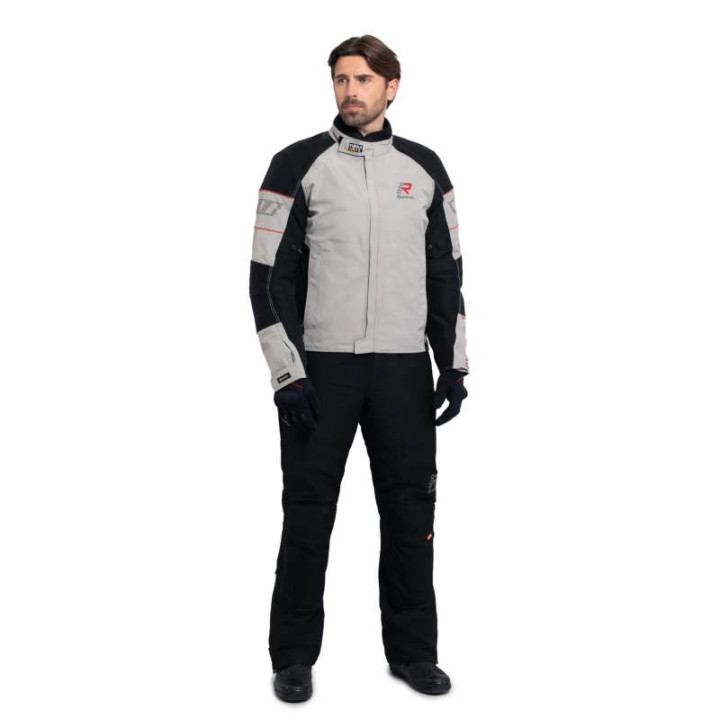 Veste moto Rukka R-EX 2.0 Gore Tex laminé 2 couches Gris/Noir Veste moto Rukka R-EX 2.0 Gore Tex laminé 2 couches Gris/Noir