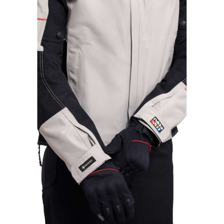 Veste moto Rukka R-EX 2.0 Gore Tex laminé 2 couches Gris/Noir Veste moto Rukka R-EX 2.0 Gore Tex laminé 2 couches Gris/Noir