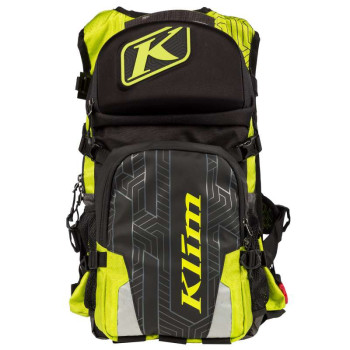 Sac à dos moto KLIM NAC PAK Lime avec poche à eau 3L