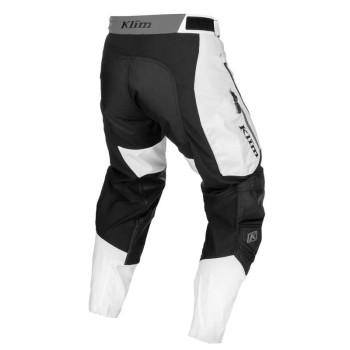 Pantalon Enduro KLIM DAKAR ITB WHITE/BLACK
