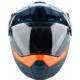 Casque Klim X1 ALPHA Gloss Concept Petrol / Strike Orange