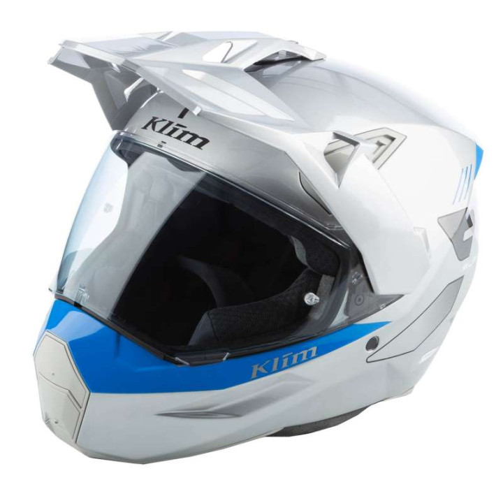 Casque Klim X1 ALPHA Gloss Concept High-Rise / Blue