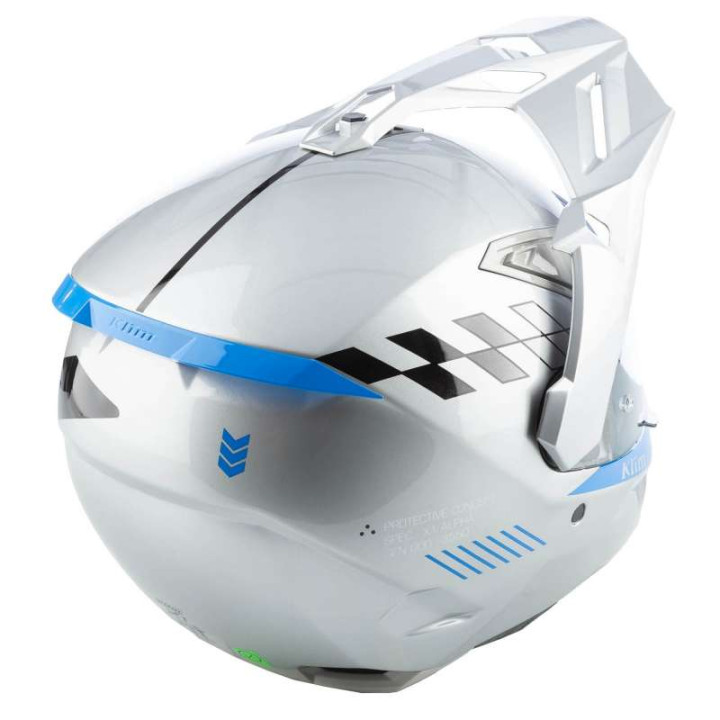 Casque Klim X1 ALPHA Gloss Concept High-Rise / Blue