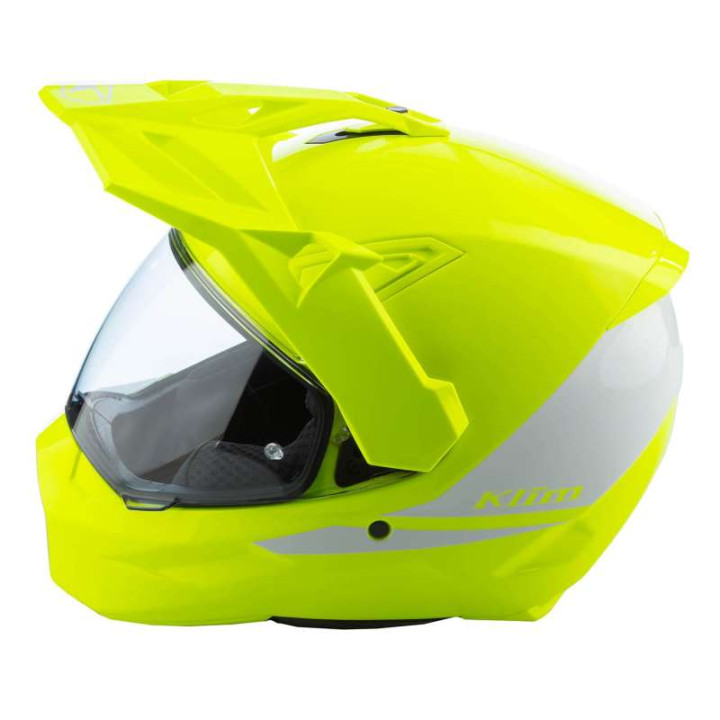 Casque Klim X1 ALPHA Gloss Hi-Vis / White