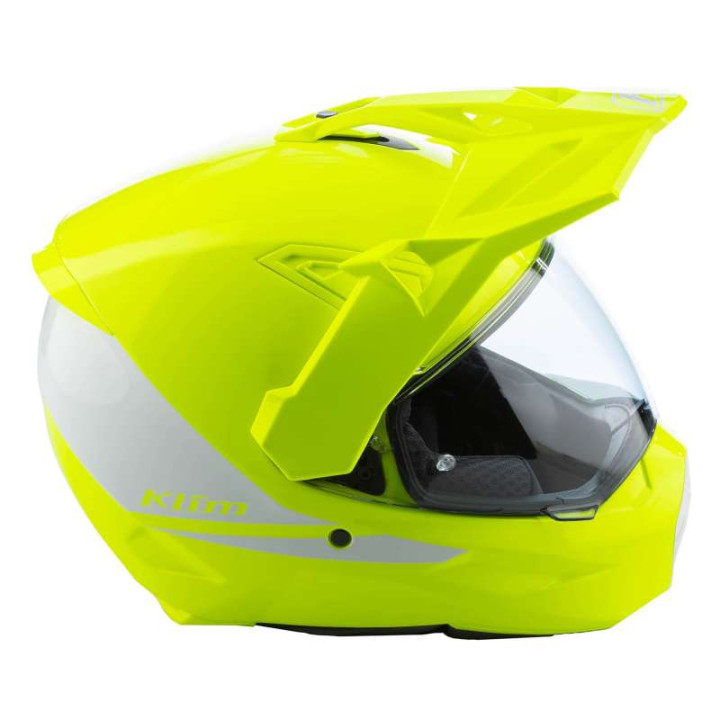 Casque Klim X1 ALPHA Gloss Hi-Vis / White