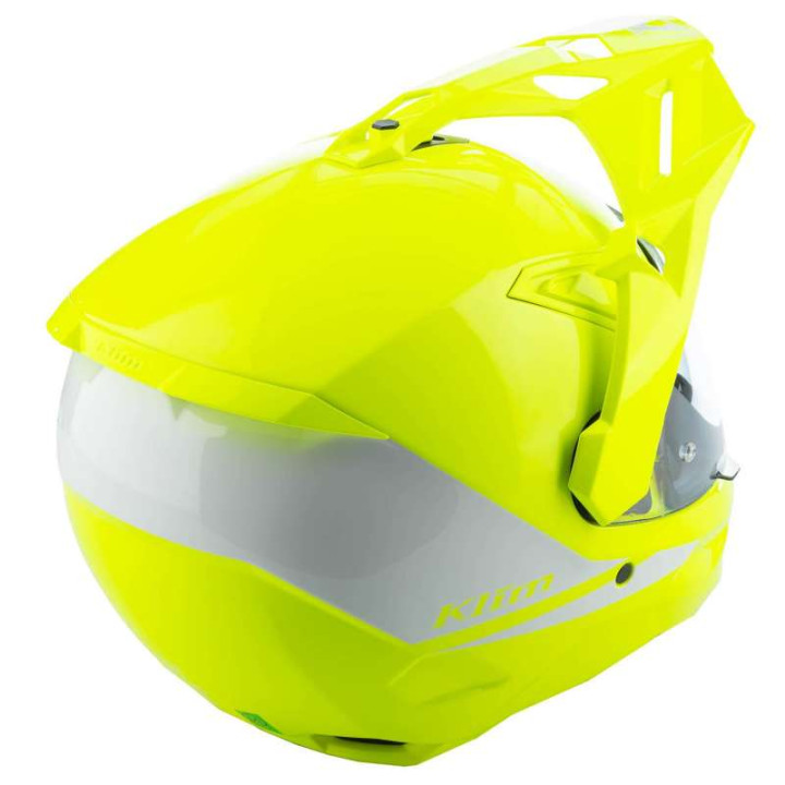Casque Klim X1 ALPHA Gloss Hi-Vis / White