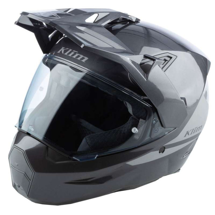 Casque Klim X1 ALPHA Gloss Metallic Asphalt / Monument