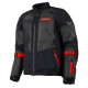 Veste moto Klim BAJA S4 2025 Black / Fiery Red