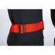 Pantalon moto Klim BAJA S4 Black / Fiery Red Jambes Courtes