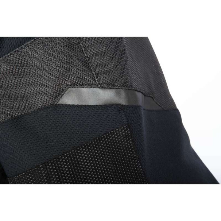 Pantalon moto Klim BAJA S4 Black / Fiery Red Jambes Courtes