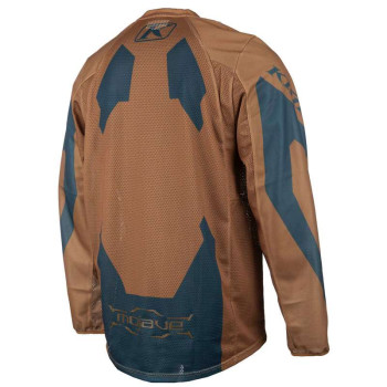 Maillot cross Klim MOJAVE QUEST GOLDEN BROWN PETROL