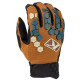 Gants Enduro Klim DAKAR GOLDEN BROWN PETROL