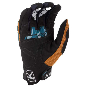 Gants Enduro Klim DAKAR GOLDEN BROWN PETROL