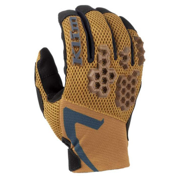 Gants moto cross Klim MOJAVE GOLDEN BROWN PETROL