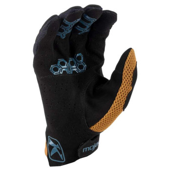 Gants moto cross Klim MOJAVE GOLDEN BROWN PETROL