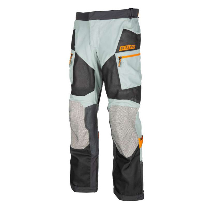 Pantalon moto Klim BAJA S4 Slate Gray / Peyote Jambes Longues