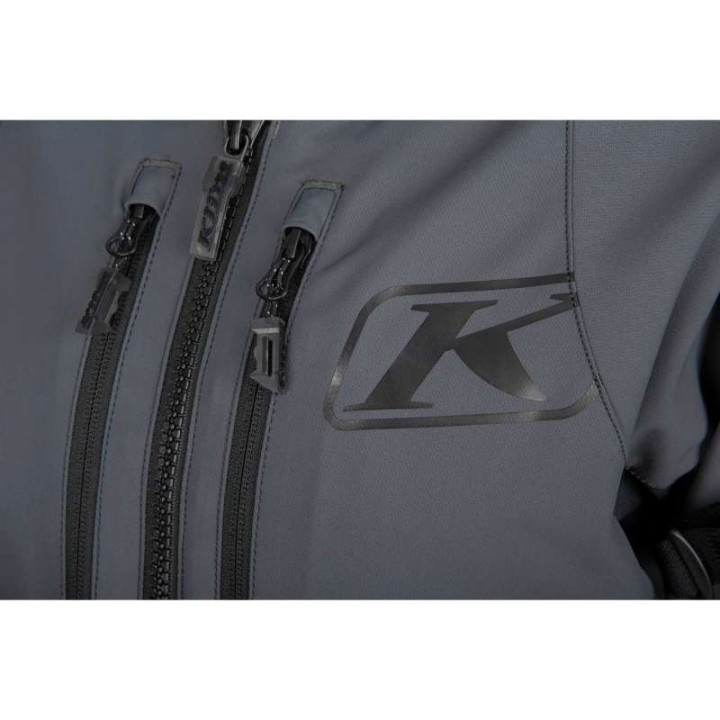 Women's Klim SEDONA motorcycle jacket Asphalt/Black