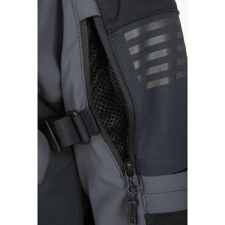 Women's Klim SEDONA motorcycle jacket Asphalt/Black