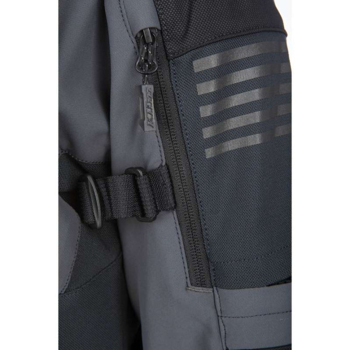 Women's Klim SEDONA motorcycle jacket Asphalt/Black