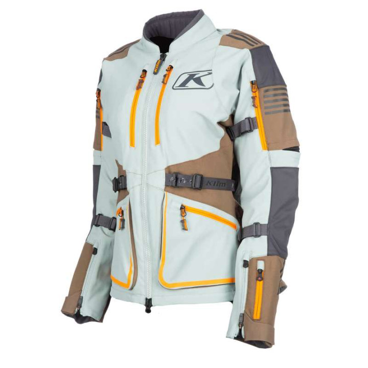 Women's Klim SEDONA motorcycle jacket Slate Gray/Teak