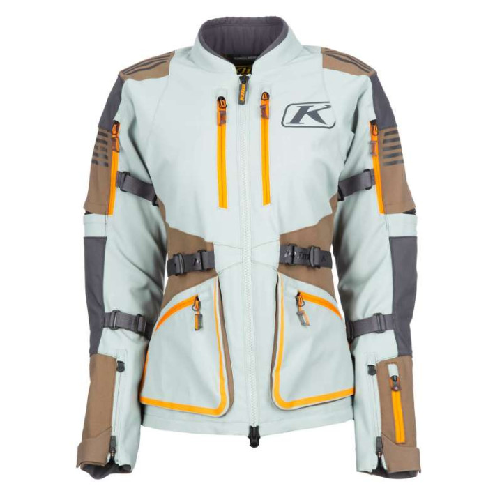 Women's Klim SEDONA motorcycle jacket Slate Gray/Teak