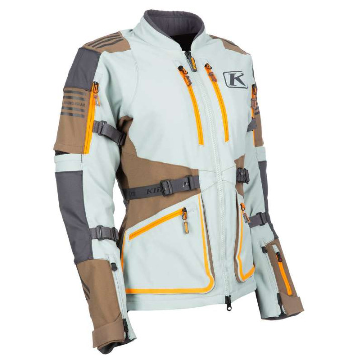 Women's Klim SEDONA motorcycle jacket Slate Gray/Teak