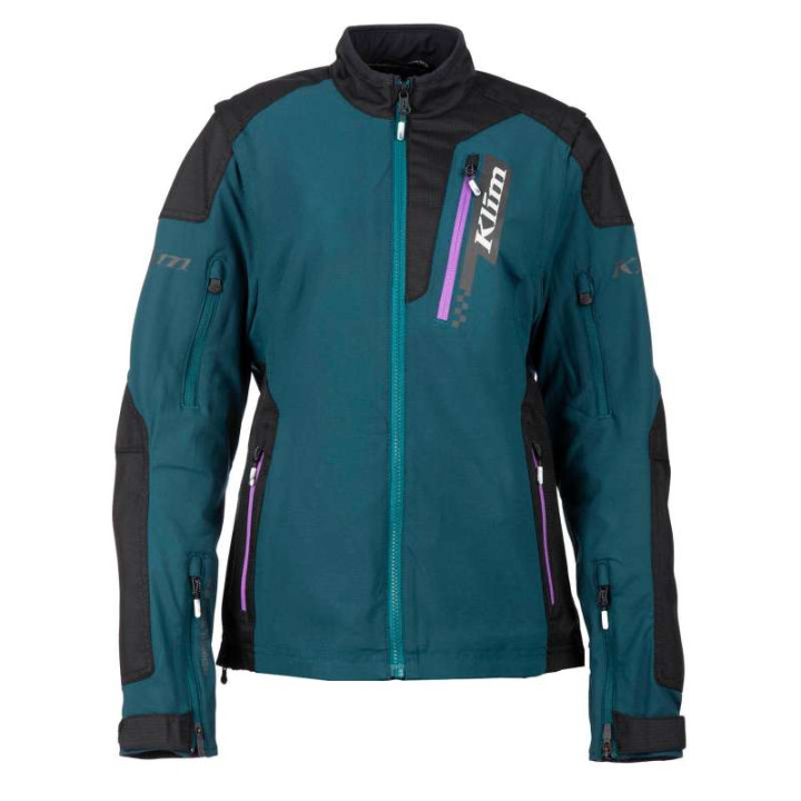 Women's Klim REBELLE Dark Sea motorcycle jacket