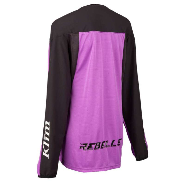 Maillot Enduro Femme Klim REBELLE Dewberry / Black Maillot Enduro Femme Klim REBELLE Dewberry / Black