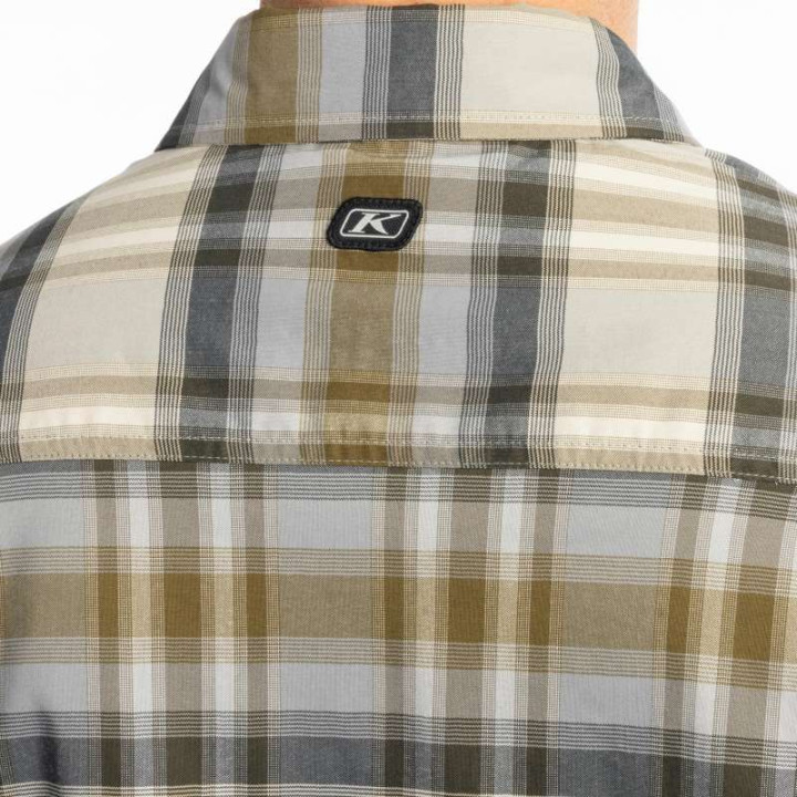 Chemise KLIM NERO STRETCH Monument / Dark Olive Chemise KLIM NERO STRETCH Monument / Dark Olive