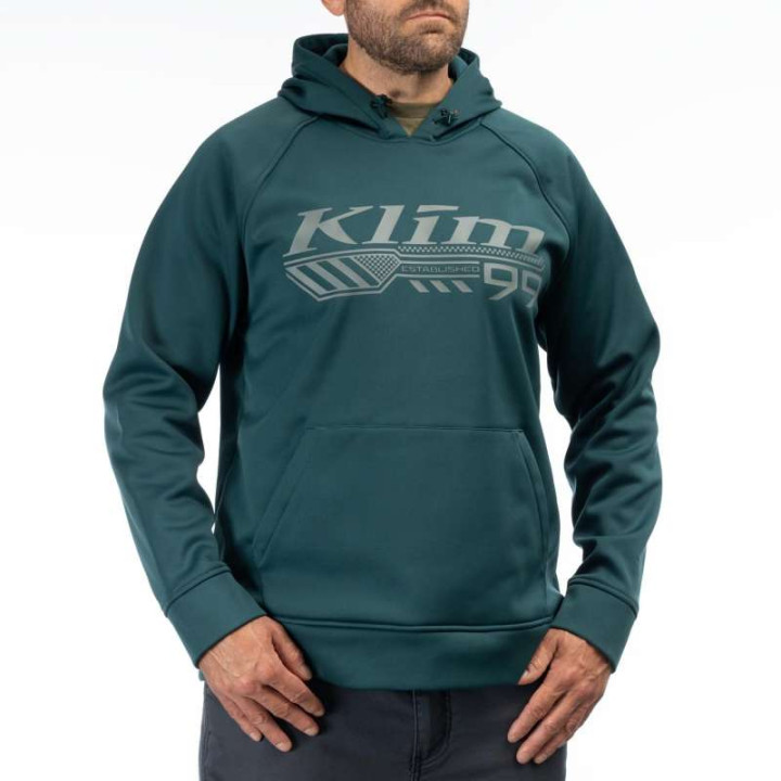 Sweat KLIM FOUNDATION PULLOVER HOODIE Dark Sea / Monument