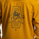 Sweat KLIM PETROL PULLOVER HOODIE Golden Brown / Black Sweat KLIM PETROL PULLOVER HOODIE Golden Brown / Black